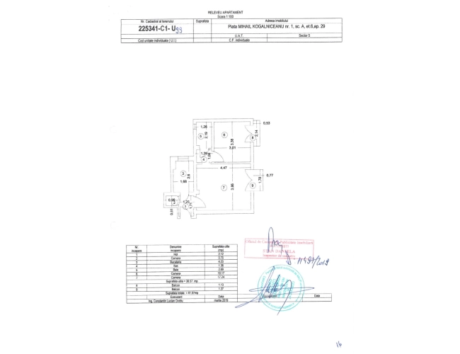 Apartament 2 camere Piata Kogalniceanu Mihail RENOVAT