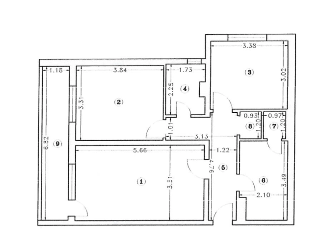Apartament 3 camere Nicolae Titulescu | IN RENOVARE